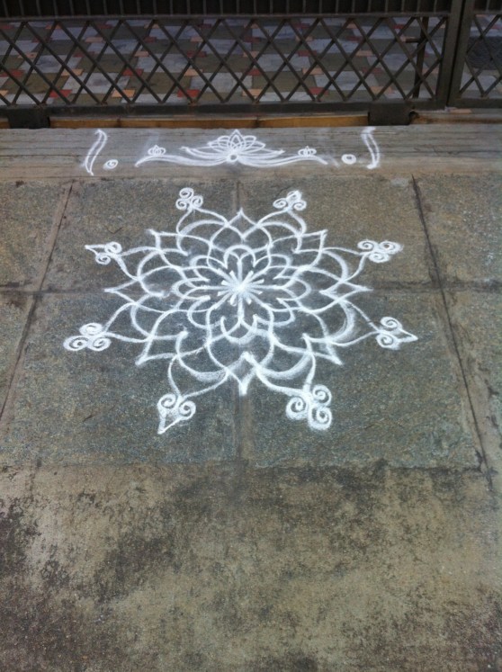 mandala craie - debo yoga