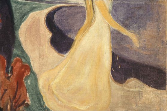 Edvard Munch Separation detail
